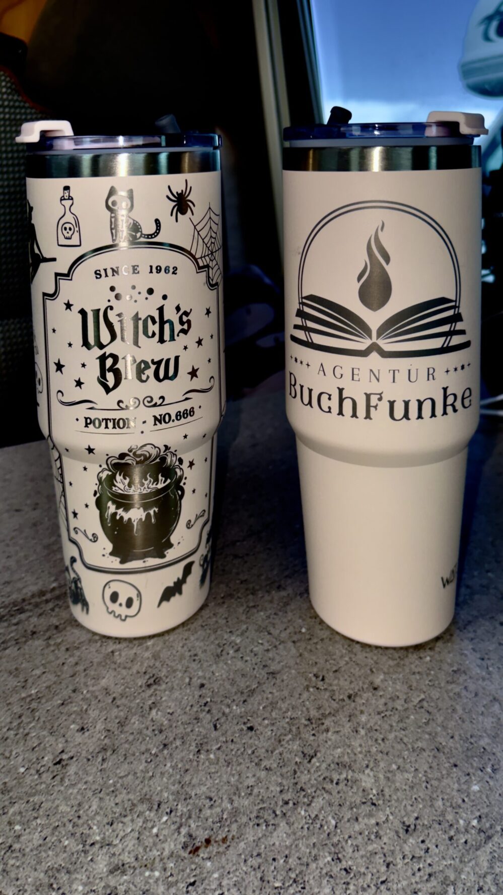 Thermo-Trinkbecher - versch. Motive nach Wunsch